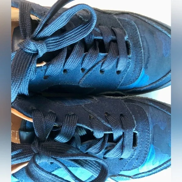 Valentino Blue Camo Sneakers - Picture 3 of 7